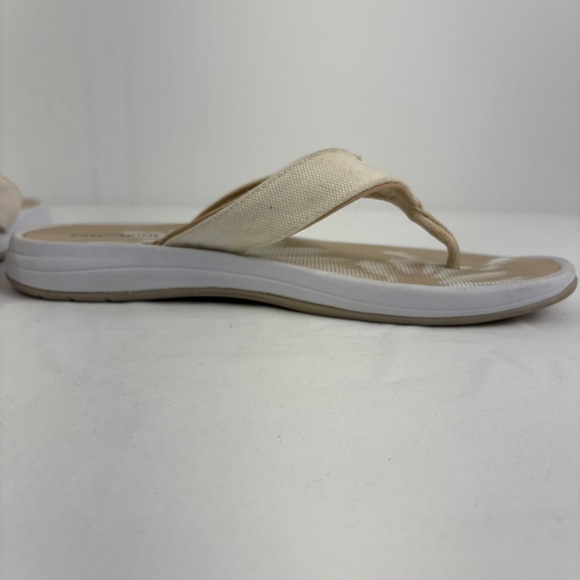 Easy Spirit Drifts 7 Adjustable Strap Thong Flip Flop Sandals Beige Size 9‎ - Picture 7 of 10